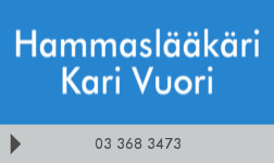 Hammaslääkäri Kari Vuori logo